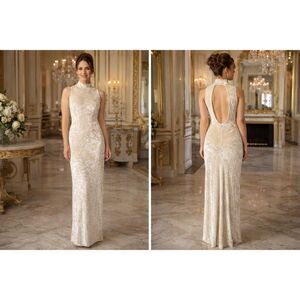 Jessica McClintock Vintage 90's Velvet Maxi Keyhole Rhinestone Dress Size 12